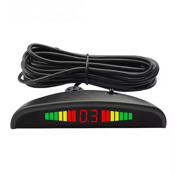 Hot Selling LED Parking Sensor System Car Reverse Backup Radar Warning Alarm Display with 4 Parking Sensors