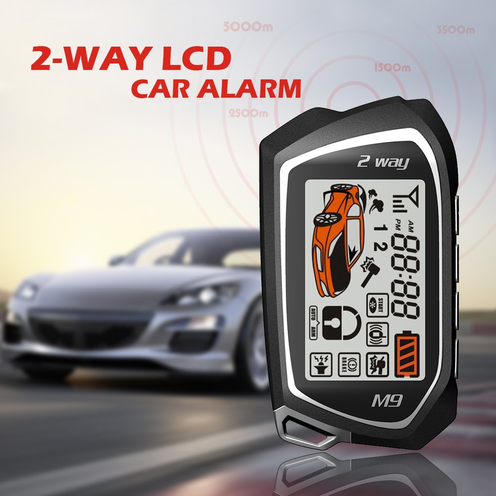 spy Wholesale High Tech Universal Upgrade Pke Smart Lcd Screen Multi Function Car Alarms System Security Remote Engine Start