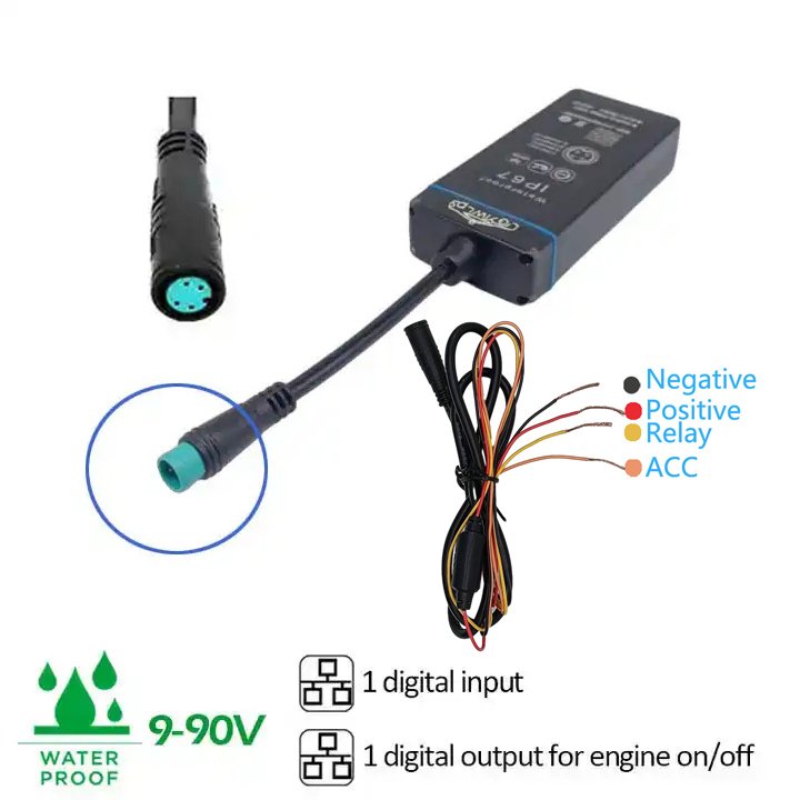 GPS Tracking Device for Car / Truck/Motorcycle with Free Platform Ios and Android App for Anti Theft Car Alarm