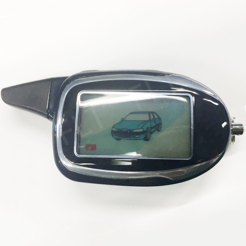 Russian Version Key Keychain Remote Controller Suitable for M 110 Two Way Car Alarm System with Remote Start