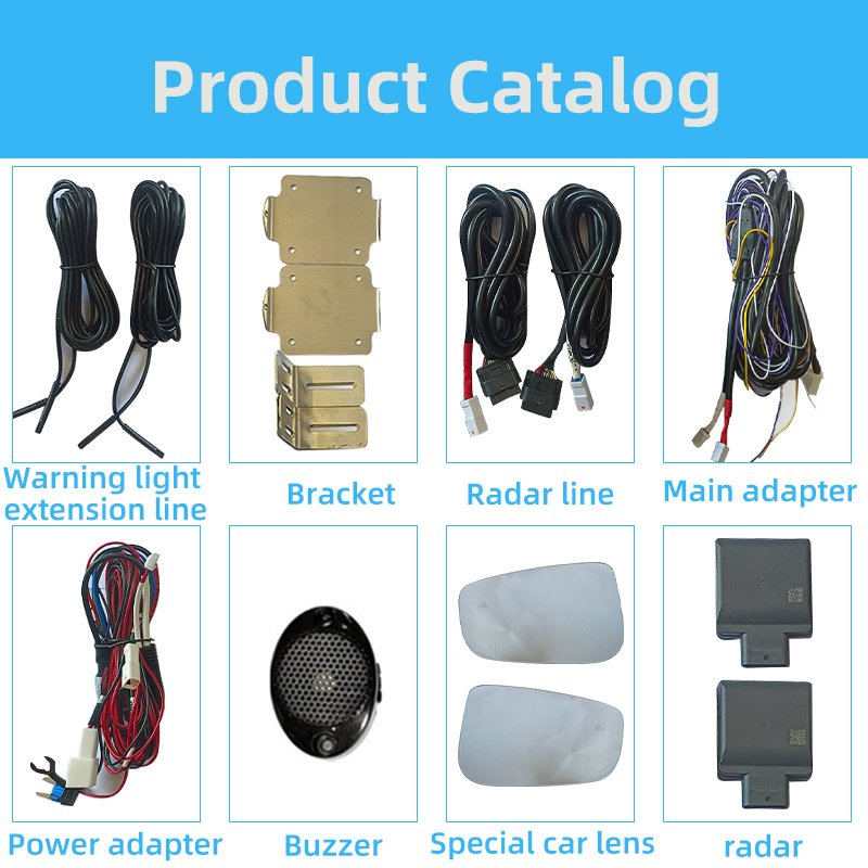 For bmw Car E46 E60 E90 E39 G20 E30 F10 F30 Bsd Blind Spot Mirror 77GHz Microwave radar Bsm Lane Change Assistance Detection