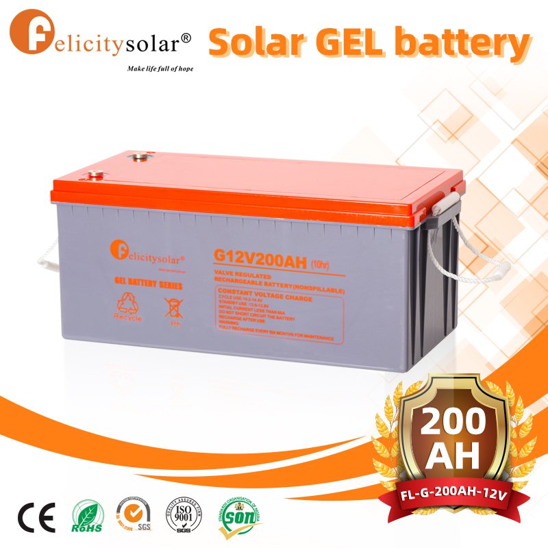 12v 100ah 150ah 200ah Agm Deep Cycle Lead Acid Battery Solar Batteries for Solar System