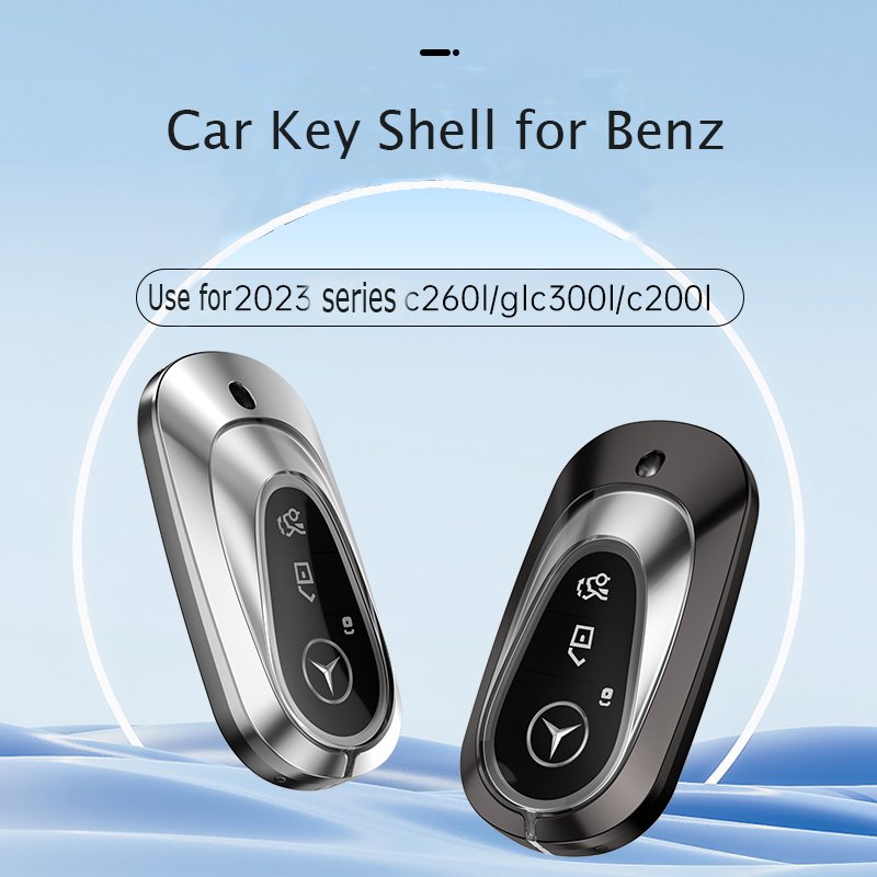 Provide Various Kinds of Metal Car Remote Smart Key Cover Metal Protective case for Mercedes-Benz Car