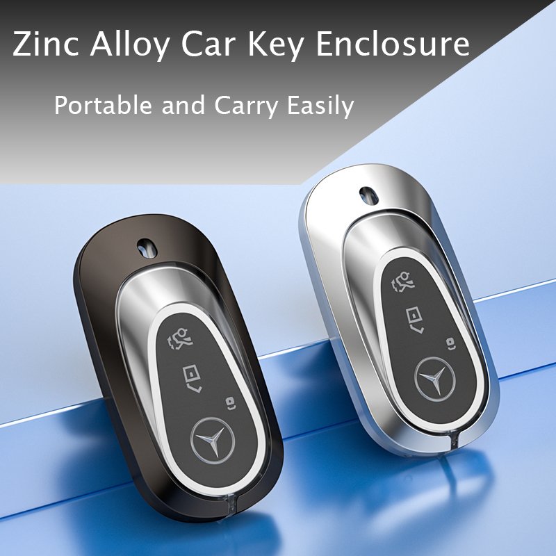 Provide Various Kinds of Metal Car Remote Smart Key Cover Metal Protective case for Mercedes-Benz Car