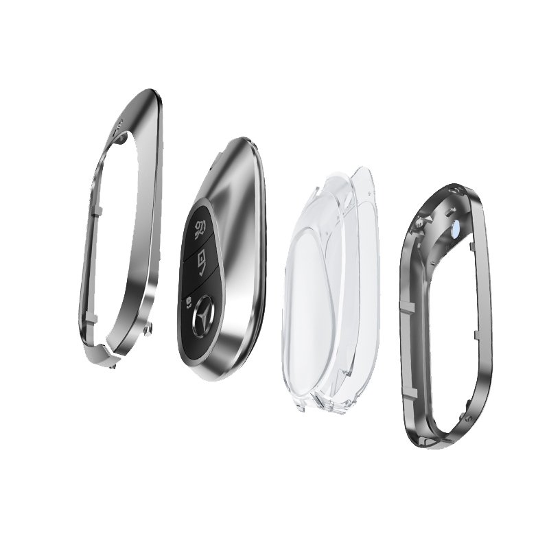 Provide Various Kinds of Metal Car Remote Smart Key Cover Metal Protective case for Mercedes-Benz Car