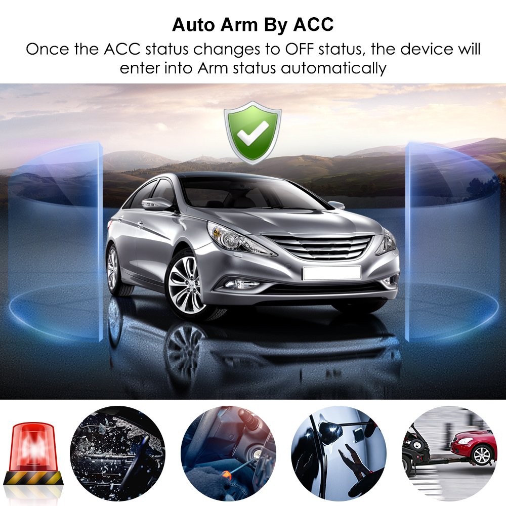 Car Alarm ACC Detection Engine Start and Stop Real Time Micodus Relay Gps Motorcycle Tracking Device MV710 Vehicle Tracker