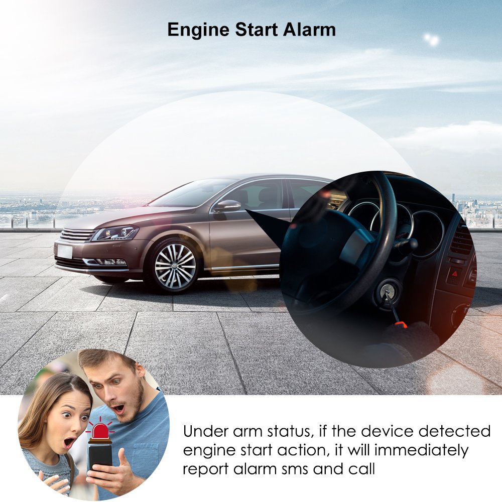 Car Alarm ACC Detection Engine Start and Stop Real Time Micodus Relay Gps Motorcycle Tracking Device MV710 Vehicle Tracker