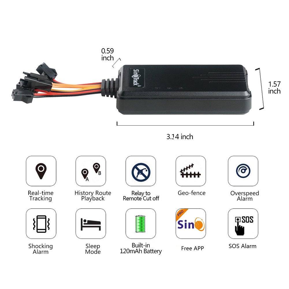 Hot Selling Lte GSM GPRS SMS SinoTrack ST-906L GPS Track 4G+2G for South Africa Peru Australia