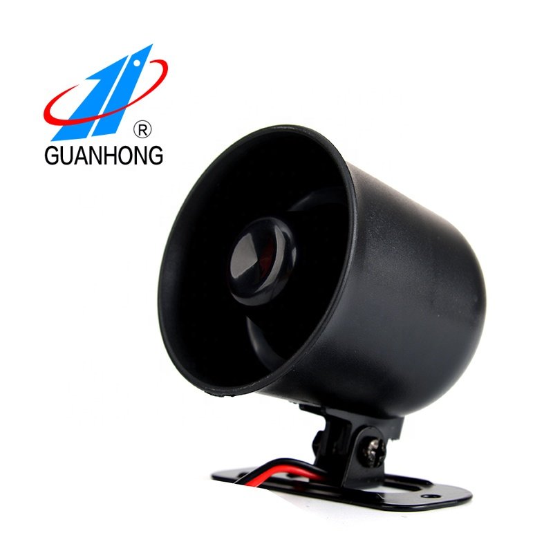 Electronic Siren 12V Horn Speaker 118dB Car Alarm Siren