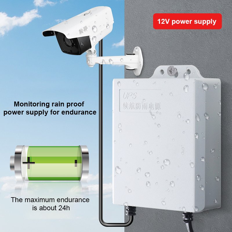 Wholesale 12V2A Mini AC DC UPS Power Supply Adapter Three Phase Uninterrupted Endurance Monitoring Power From Manufacturers