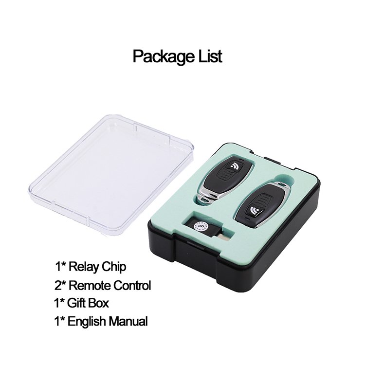 Universal Car Alarms ACC Wireless Relay Anti-theft Car Alarm Automatic Arm for Car Immobilizer