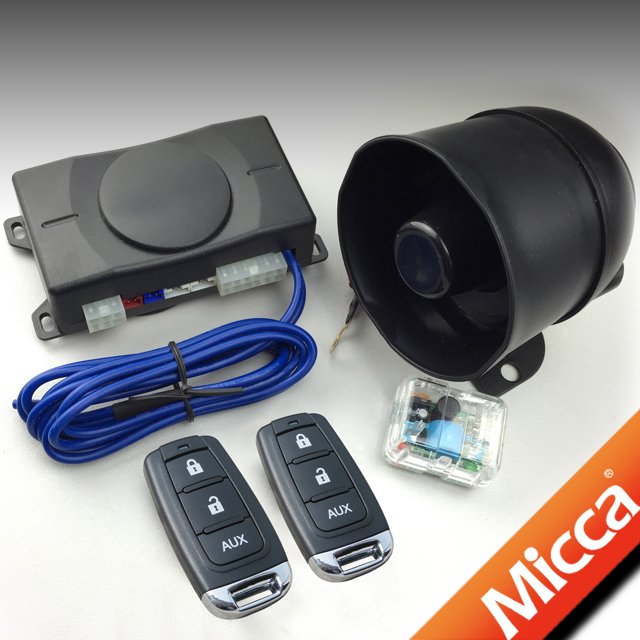 OW500 MICCA KEELOQ+ Rolling Code Car Alarm System Built-in Engine Cut Relay, Alarma Para Autos, Alarmes Automotivos