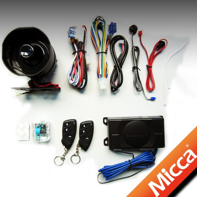 OW500 MICCA KEELOQ+ Rolling Code Car Alarm System Built-in Engine Cut Relay, Alarma Para Autos, Alarmes Automotivos