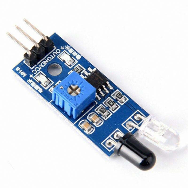 5V obstacle avoidance sensor module 3V infrared tube photoelectric reflection sensor Intelligent car robot obstacle avoidance