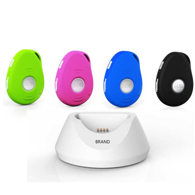 Personal Gps tracker for Kids/elderly/lone Worker, Fall Down Alarm Two Ways Talking SOS Emergency Call Asset tracker Ev07s