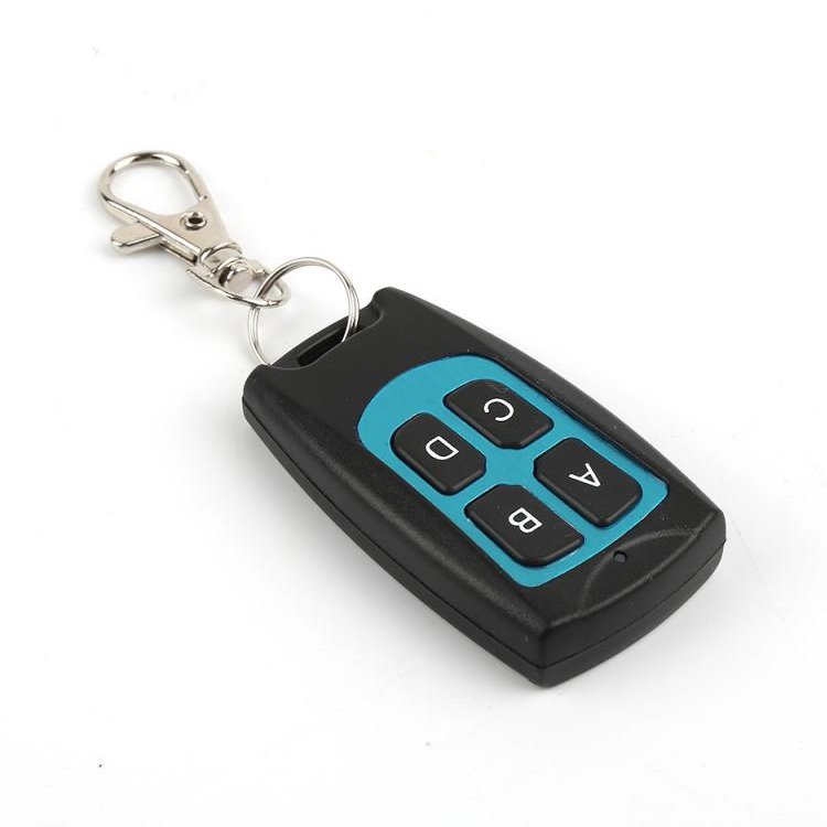 ABCD Button 4 Key Wireless Remote 433Mhz Universal Replacement Garage Door Electric Remote Control