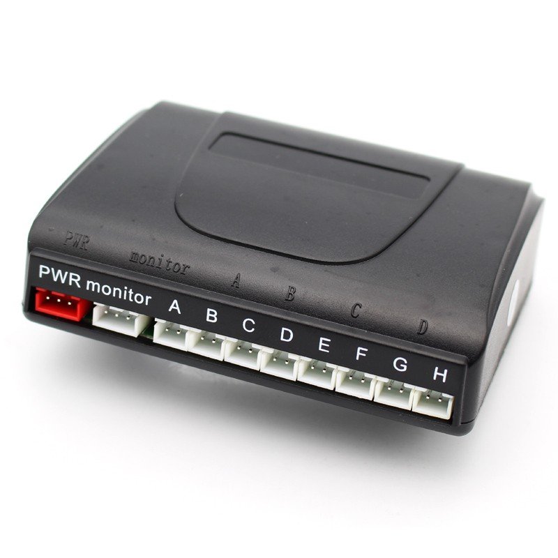 Car Parking Blind Spot Radar Assistant LCD Parking Backup Monitor With 8 Sensors Reverse Alarm System Parking Sensor Kit for Car