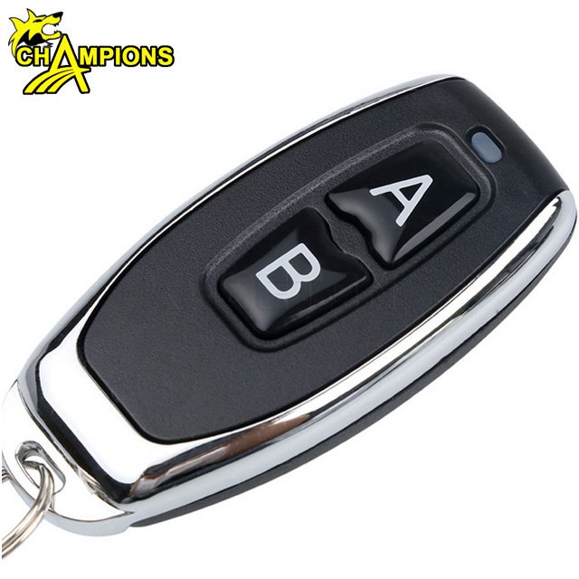 Single Button Black One Key 433MHz Garage Door Opener Remote Control AG026