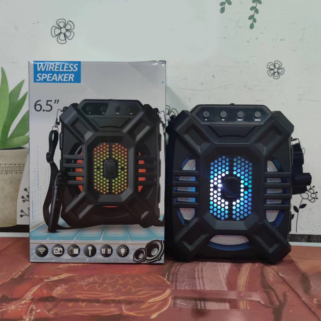 Smart Glasses Outdoor Bass Tumbler Karoke Speaker with Mic