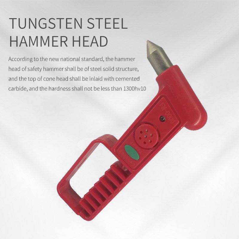 Bus Accessories Emergency Escape Safety Hammer Buses With Luminous Signs for Bus Safety Escape Window Hammer With Alarm Parts