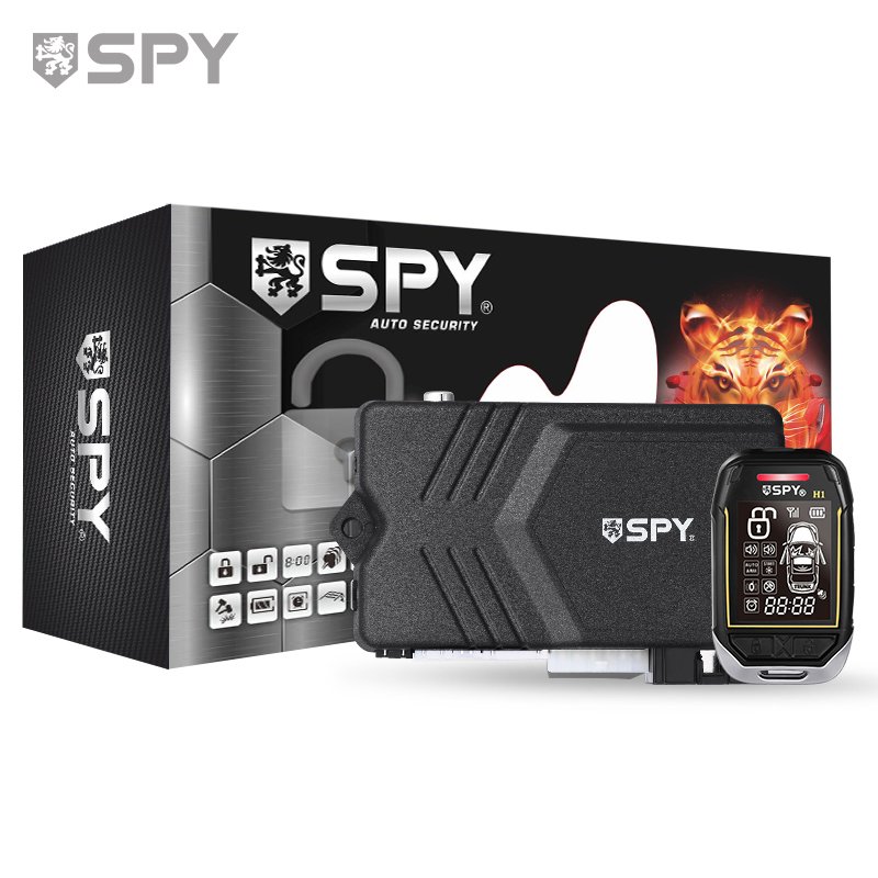 SPY Magi Two-Way Remote Control Car Alarm Security System Keyless Entry Engine Starter App Control Immobilizer for HONDA VW 12V