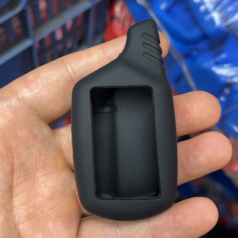 Silicone Car Remote Key Case Cover Shell Fob for Starline B9 B6 B61 A91 A61 V7 Russian Two Way Version LCD Car Alarm Keychain