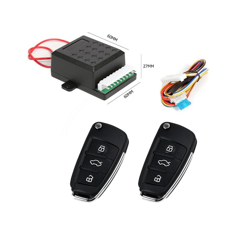 Simple and Compact Remote Control Lock Unlock Open Trunk Car Keyless Entry System