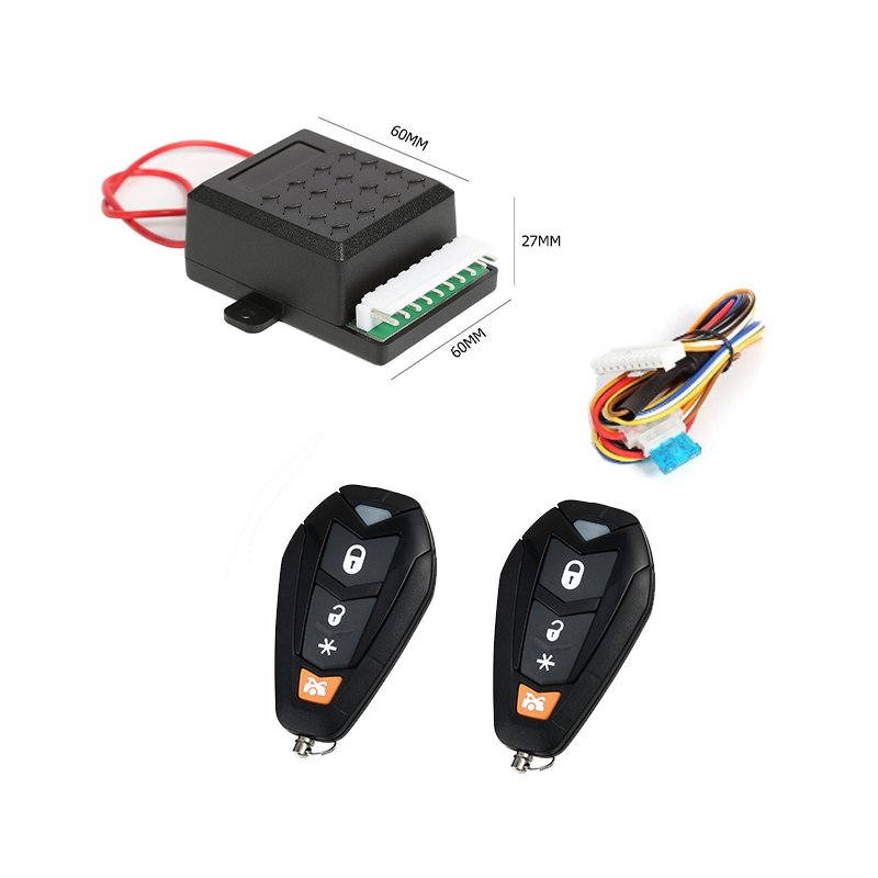 Simple and Compact Remote Control Lock Unlock Open Trunk Car Keyless Entry System