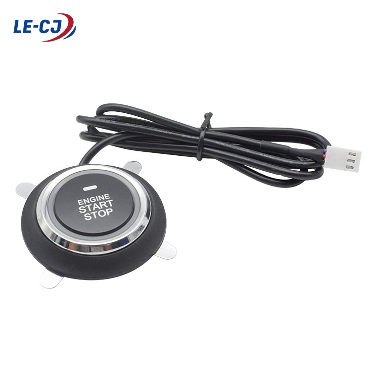 LE-CJ Anti-Robbing Universal Starter Immobilizer Remote Cars Vibration Alarms Systems High Security Car Alarm System