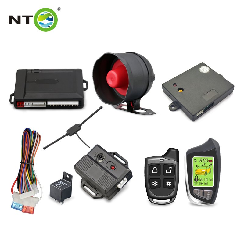 NTO 12V Universal Remote Control Remote Engine Start Two Way Car Keys Alarm Security Car System