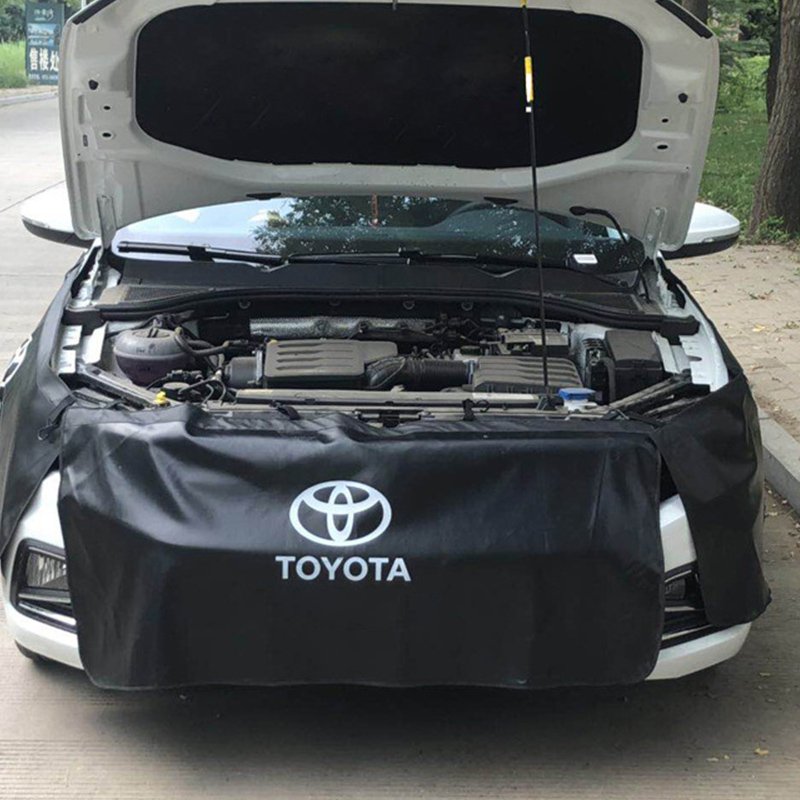 Customized Protective Mat for Repair Convenient Fixation Rubber Magnetic Car Fender Cover for Mechanics With Hooks Car