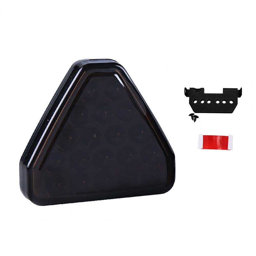 12V Triangle Style Light Car Pilot Stop Safety Lights Sporty Rear Third Brake Light Auto Tail Warning Brake Signal Lamp