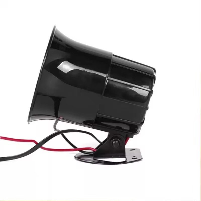 12V Car 3 Tone Siren Loud Auto Horn Loudspeaker Electric Ambulance Alarm Sound Speakers