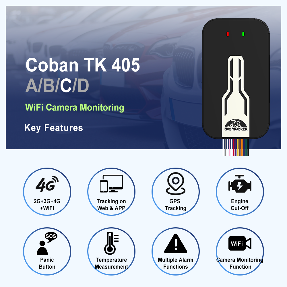 Alibaba in Spanish Spy Gadgets Camera 4g 3g GPS Tracker Tk405 Factory Price GPS Car Tracker Fleet Management Tracking System