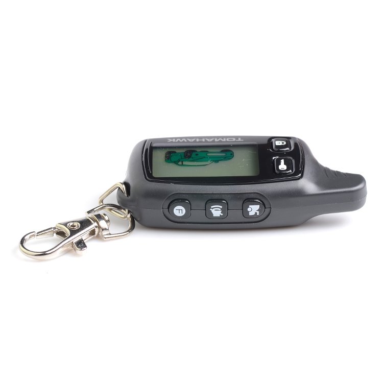 Tomahawk TW-9010 Car Alarm DC 12V Auto Keyless System Anti-hijacking Car Two Way Alarm Starter
