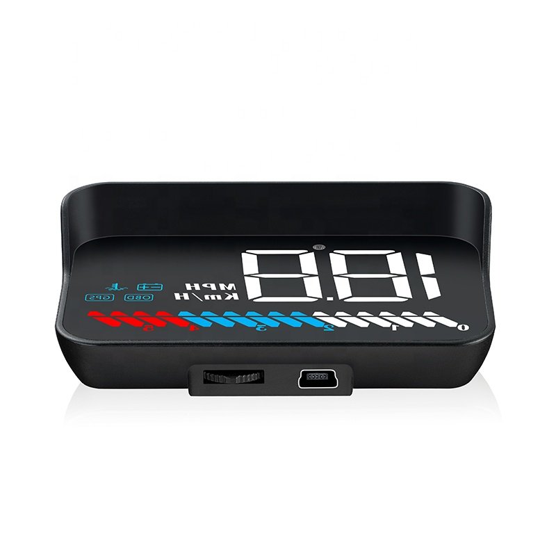 New 3.5 Inch Car Head up Display M7 GPS Hud Car Gauge Speedometer Over Speed Alert Alarm Windshield Projector Hud