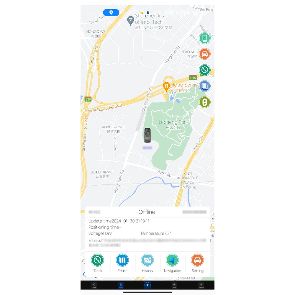 APP Control Vehicle Pke Smart Keyless Entry Remote Starter Engine Start Stop Car Alarms GPS Tracking