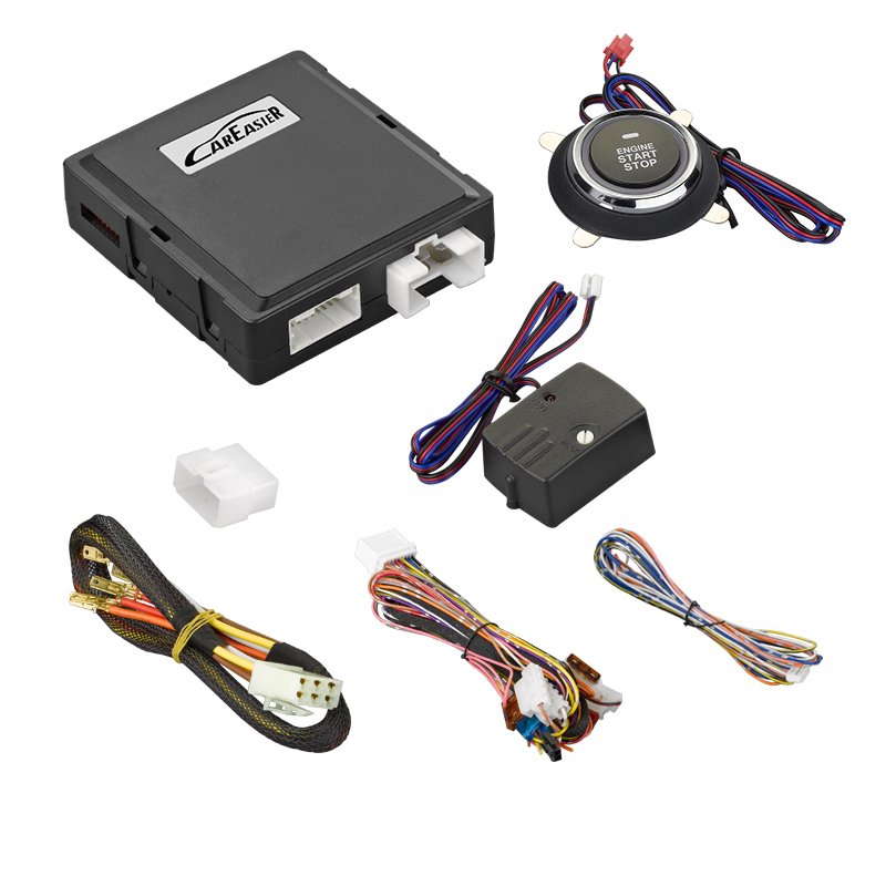 4G GPS/GSM Car Alarm System with Remote Engine Starter and Push Button Engine Start Stop
