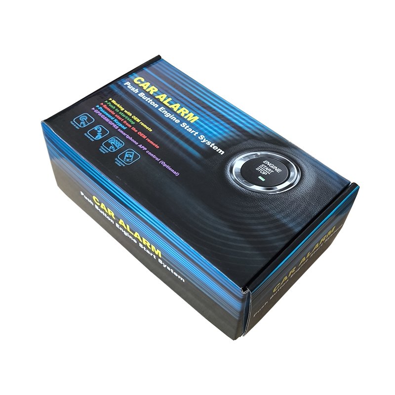 4G GPS/GSM Car Alarm System with Remote Engine Starter and Push Button Engine Start Stop