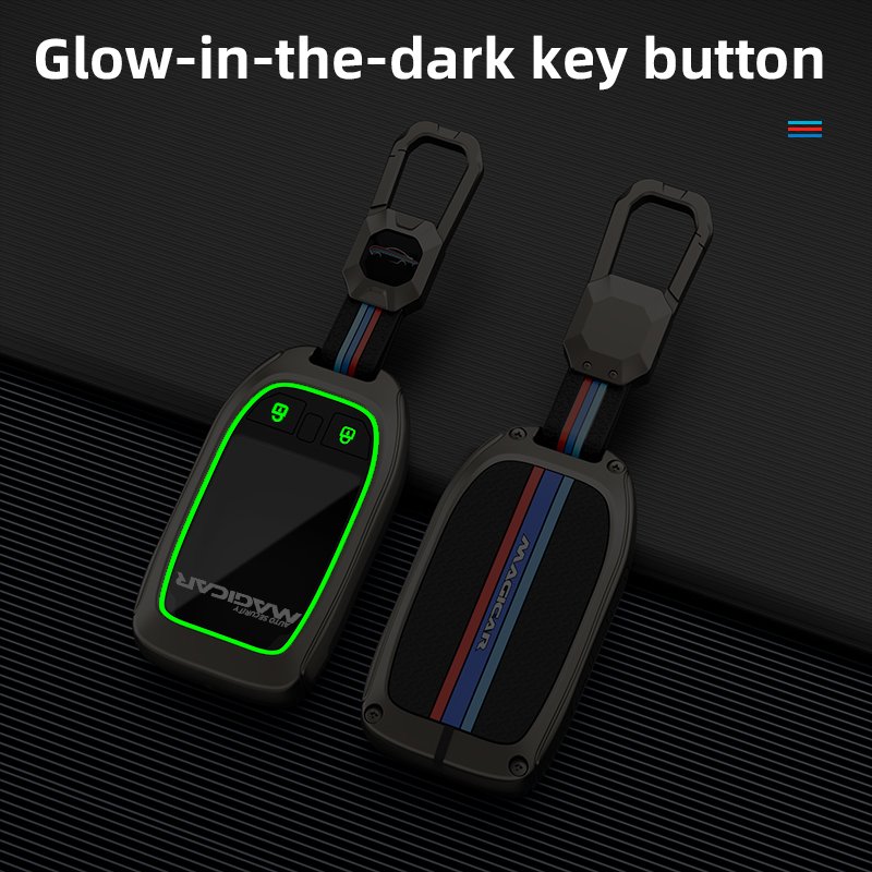 China Zinc Alloy Car Key Cover for Scher Khan Magicar Car Alarm System 909 903 908 700 906 907 M500 905 M700 927 Magicar case