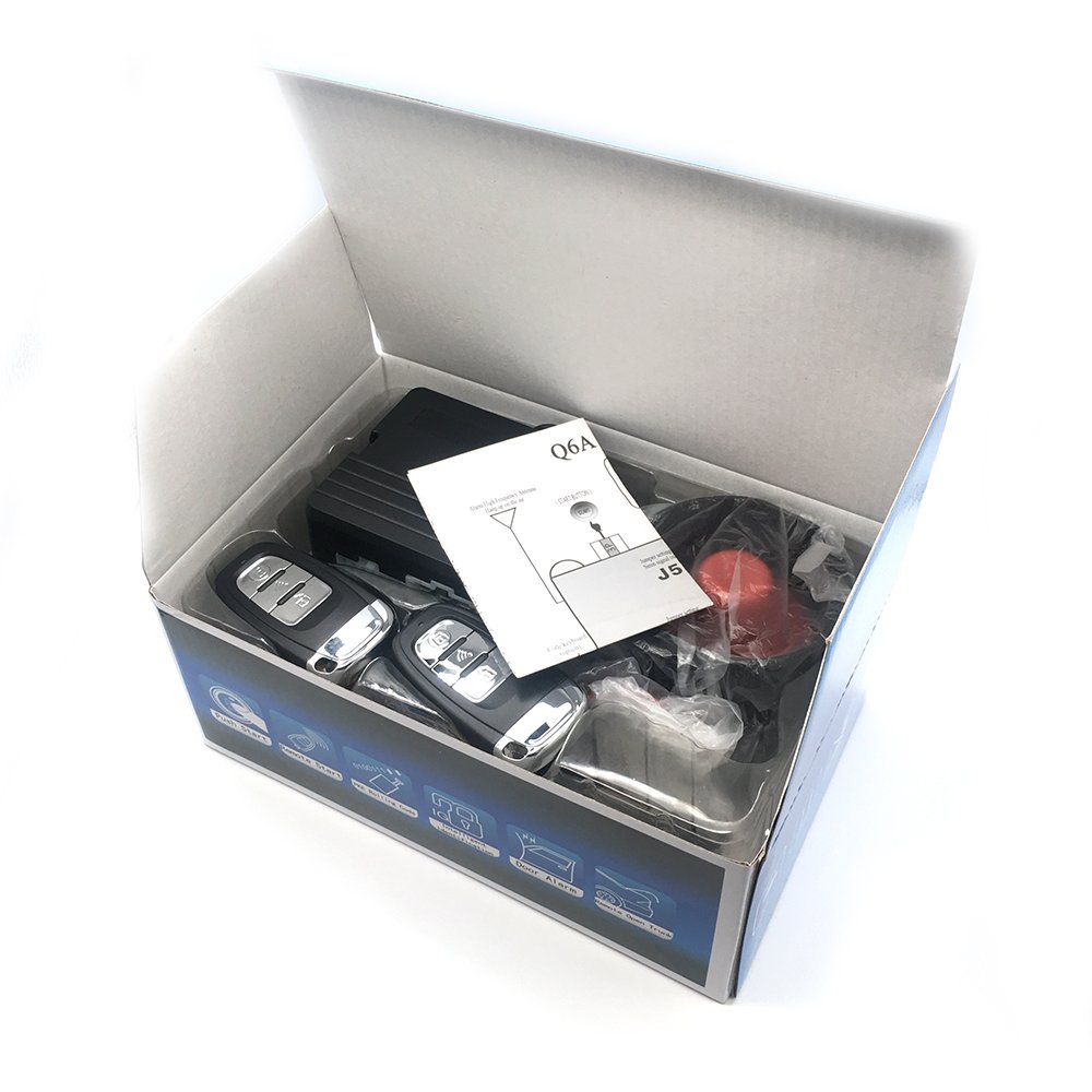 Universal DC12V Remote Engine Start Stop Auto Passive Keyless Entry PKE Car Alarm