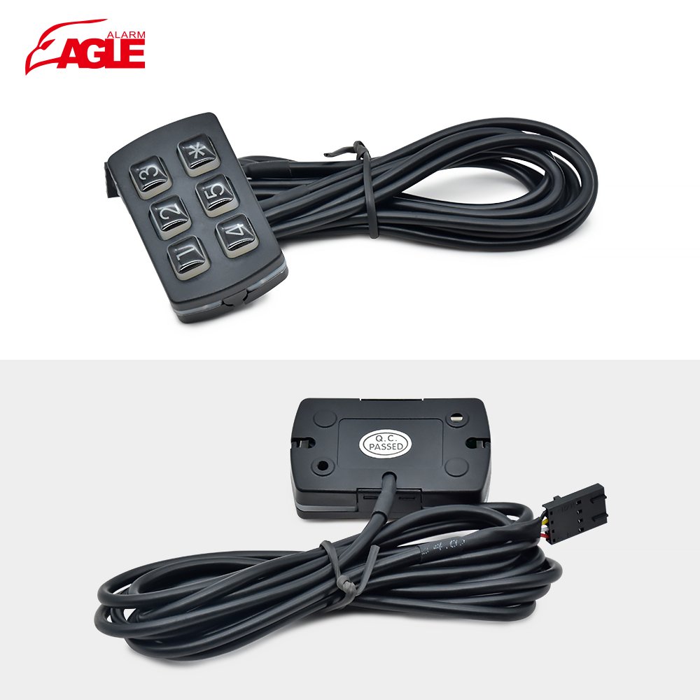 Auto Accessories Car RFID Immobilizer Vehicle Car Alarm Kit Engine Immobilizer with Keypad