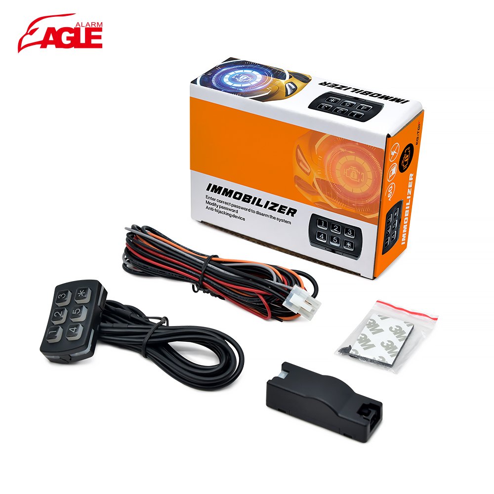 Auto Accessories Car RFID Immobilizer Vehicle Car Alarm Kit Engine Immobilizer with Keypad