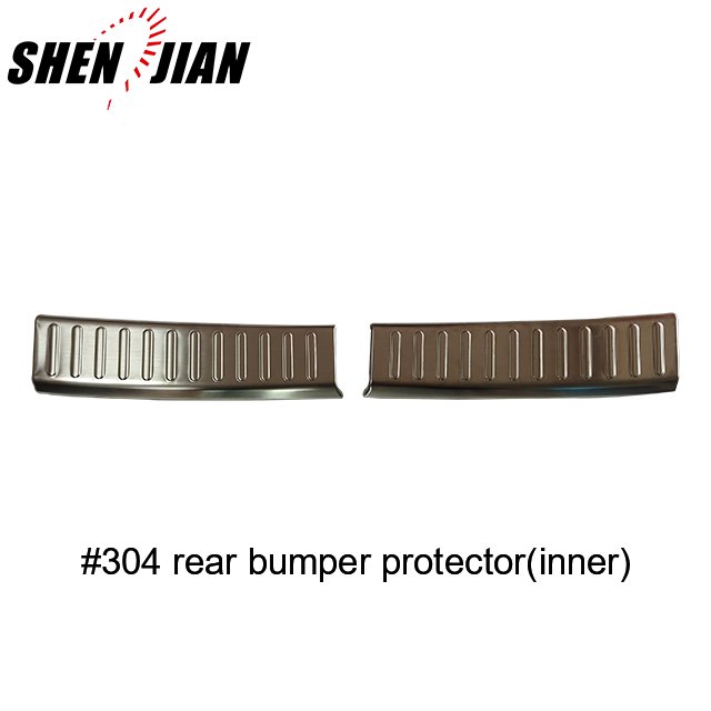 Durative Good Looking Rear Bumper Protector Car Accessories for RAIZE ROCKY ATIVA 2020 2021 2022