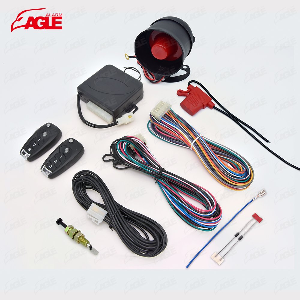 Anti-Hijacking Smart Car Security Alarm System Control Car Alarma Con Control Chevrolet