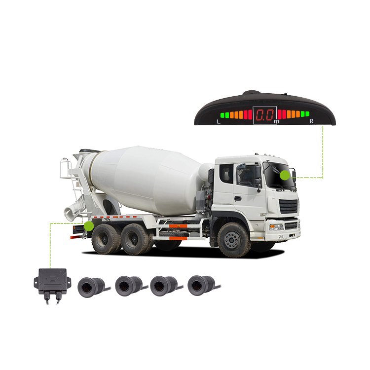 Vehicle Parking Sensor Auto Car Parking Radar Reversing Aid Assist Buzzer 4 Sensor Rear Safe Probe Blind Spot Detection System
