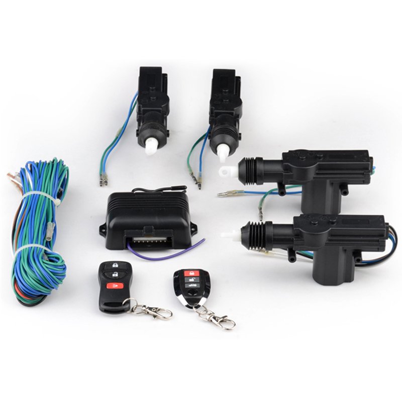 Remote Car Central Locking System 2/4 Doors Car Central Lock System With Built-In Engine Killer Relay
