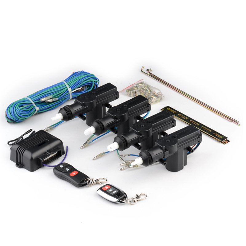 Remote Car Central Locking System 2/4 Doors Car Central Lock System With Built-In Engine Killer Relay