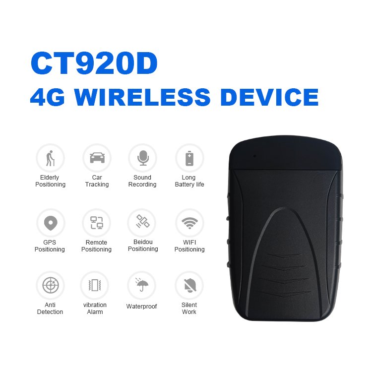 Custom GPS Positioning Portable Personnel Positioning Rechargeable Multiple Alarms Mini Gps Tracker for Car