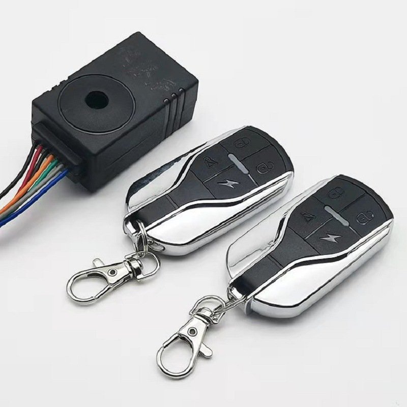 Vietnam Warehouse 36V 72V Electric Scooter Remote Control Anti-theft Alarm Key Ebike Security Alarm System